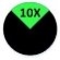 A black and green circle with black arrows and numbers

Description automatically generated